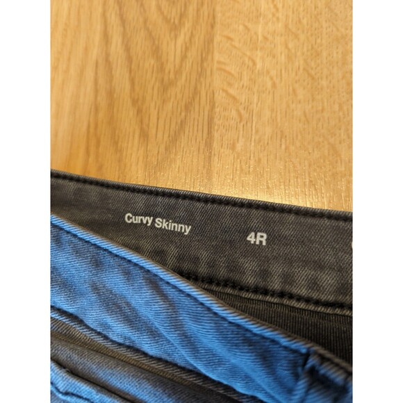 Sonoma Jeans Womens Size 4R Black Curvy Fit Skinny Cotton Blend Stretch - Picture 8 of 12